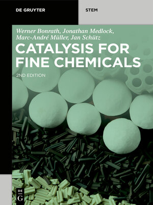 cover image of Catalysis for Fine Chemicals